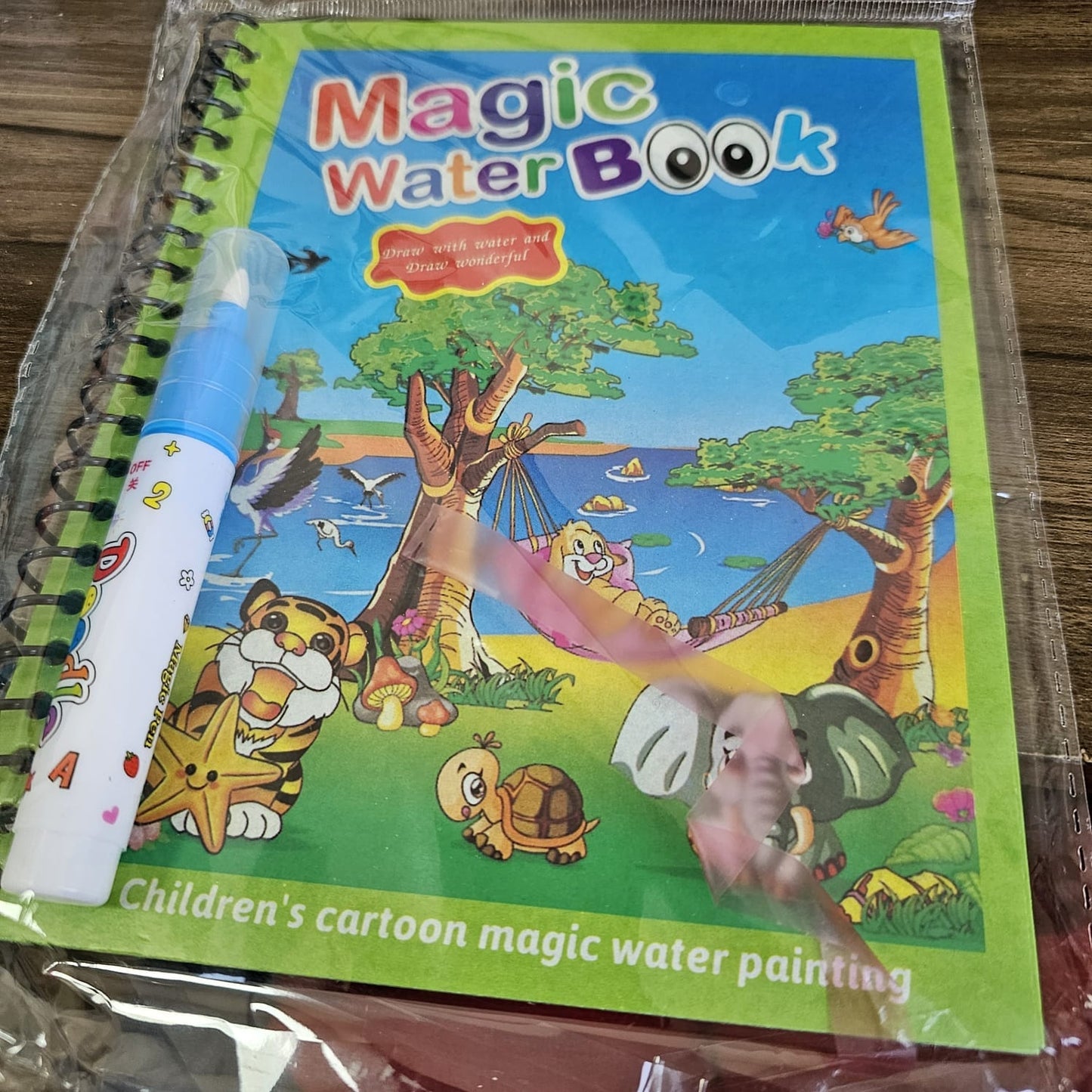 Libro Magico Pintura Al Agua