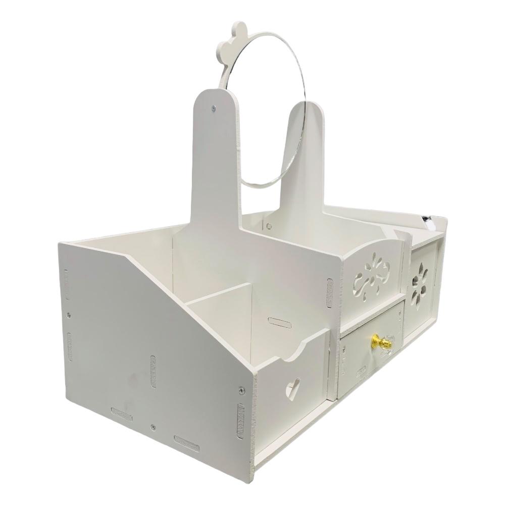 Organizador De Maquillaje y Joyas Con Espejo