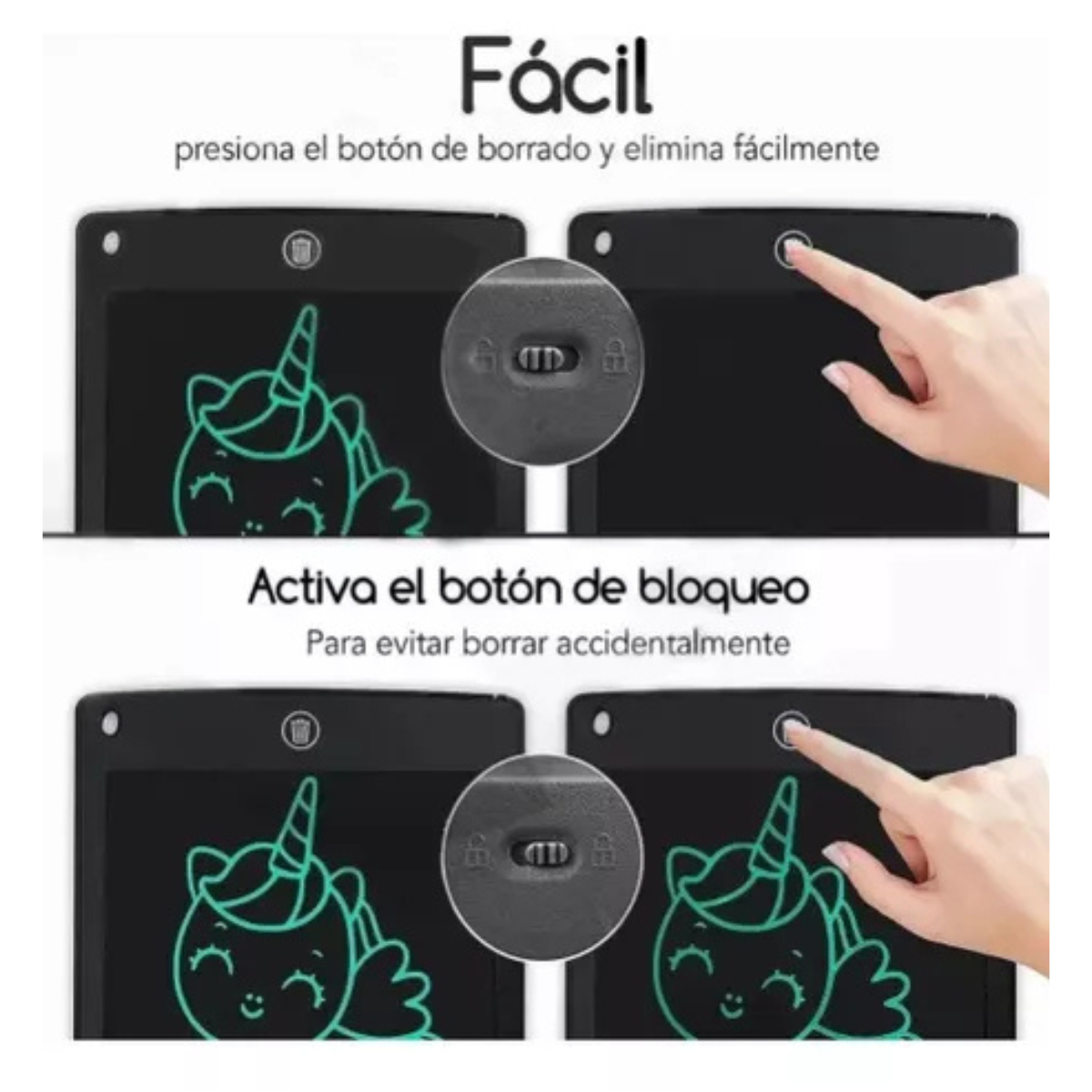 Pizarra Digital LCD Infantil 8.5 in