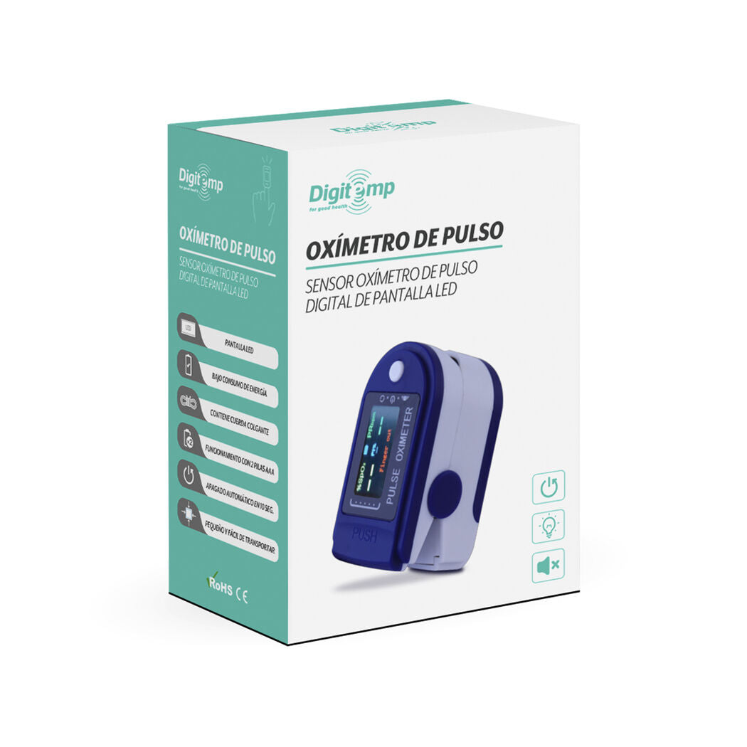 Oximetro Saturometro Pulsometro Dig